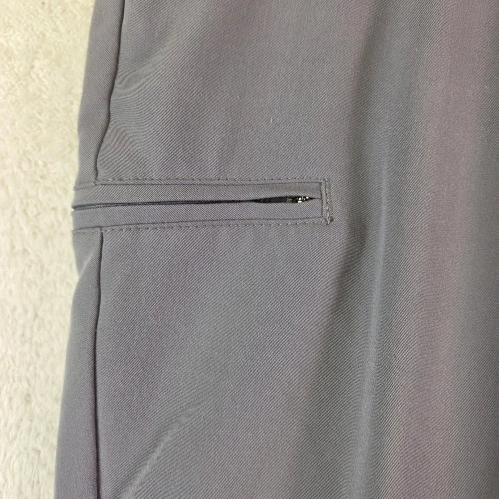 Jaanuu Womens Grey Scrub Set Top XL and Jogger Pants Size L Medical Uniform